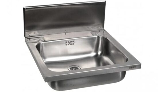 Saimniecības izlietne, nerūsējošā tērauda KEITELE 505x490x150 mm